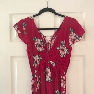 Billabong Flowy & Floral Maxi Dress